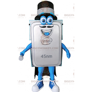 Hard drive BIGGYMONKEY™ mascot costume. Computer Component
