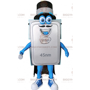 Harddisk BIGGYMONKEY™ maskot kostume. Computerkomponent