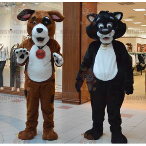 2 BIGGYMONKEY™s mascot a giant cat and dog – Biggymonkey.com
