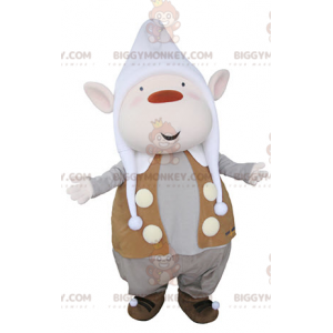 BIGGYMONKEY™ Leprechaun Mascot Costume with Pointy Ears and a