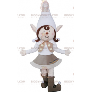 Costume de mascotte BIGGYMONKEY™ de lutine avec les oreilles