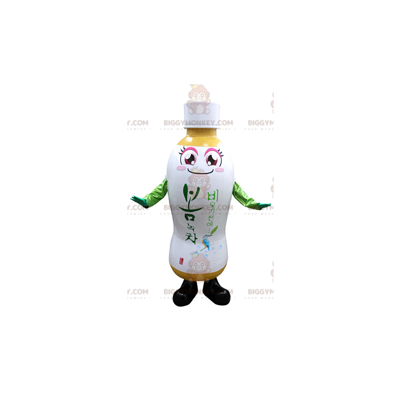 Costume da mascotte BIGGYMONKEY™ con bottiglia di plastica.