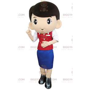 Traje de mascote de aeromoça BIGGYMONKEY™ – Biggymonkey.com
