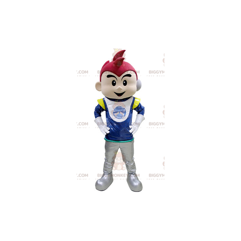 Kostým maskota chlapce BIGGYMONKEY™ v kostýmu astronauta - Chlapci a dívky maskoti - BIGGYMONKEY_05094 - BiggyMonkey.com