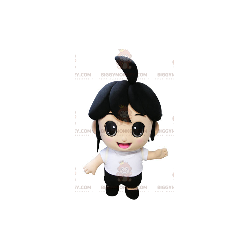 Disfraz de mascota Little Brown Girl BIGGYMONKEY™. Disfraz de Disfraz de mascota Little Brown Girl BIGGYMONKEY™. Disfraz de
