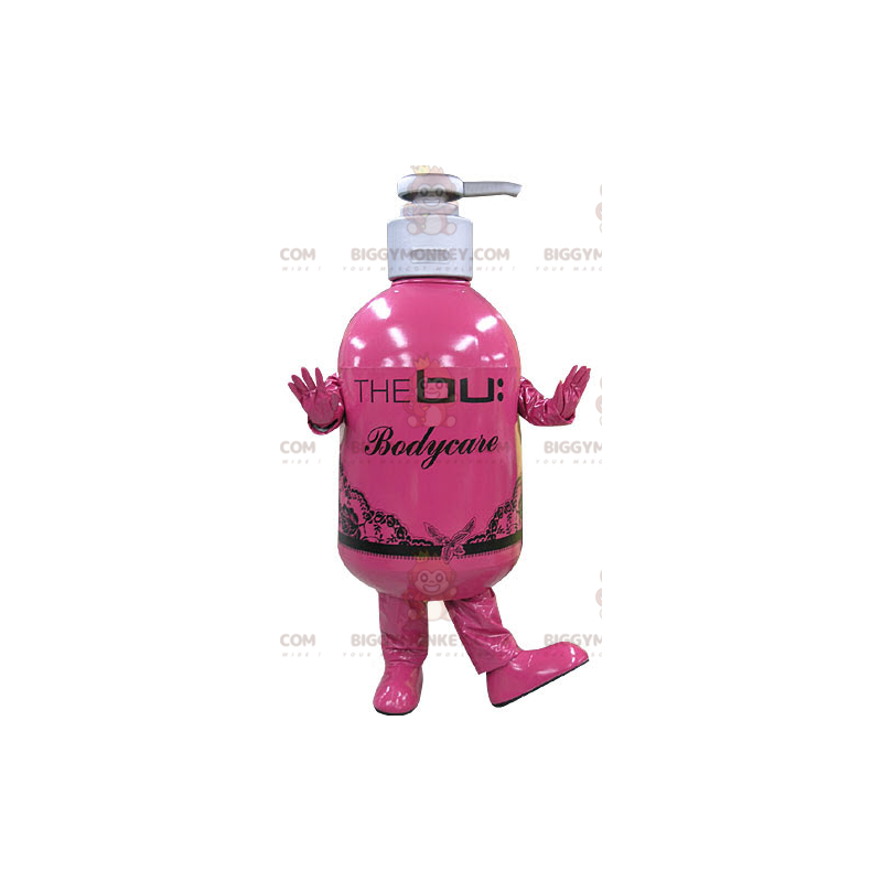 Soap bottle BIGGYMONKEY™ mascot costume. Lotion BIGGYMONKEY™