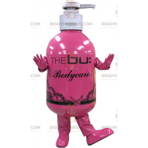 Soap bottle BIGGYMONKEY™ mascot costume. Lotion BIGGYMONKEY™