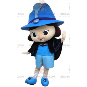 Blue Witch Fairy Girl BIGGYMONKEY™ Mascot Costume -