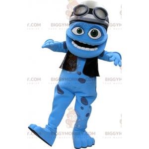 Crazy Frog Beroemde Clip Monster BIGGYMONKEY™ mascottekostuum -