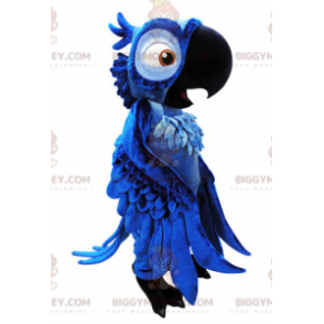 BIGGYMONKEY™ mascot costume of Blu famous blue parrot from cartoon Rio - Jungle animals - BIGGYMONKEY_05214 - BiggyMonkey.com