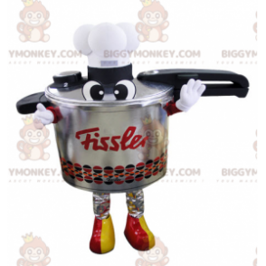 Kostým maskota BIGGYMONKEY™ tlakový hrnec. Kuchyňský kostým maskota BIGGYMONKEY™ - Nezařazení maskoti - BiggyMonkey.com