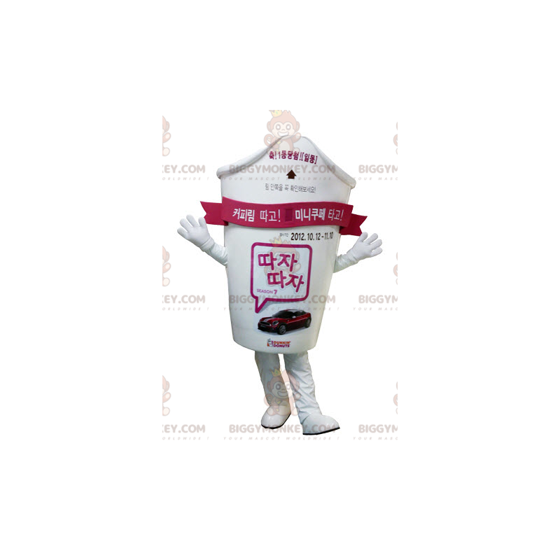 Papir Cup BIGGYMONKEY™ maskotkostume. Drik BIGGYMONKEY™ Papir Cup BIGGYMONKEY™ maskotkostume. Drik BIGGYMONKEY™