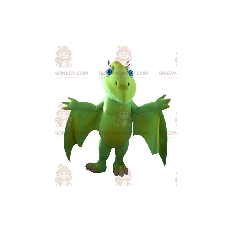 Awesome Green Flying Dinosaur BIGGYMONKEY™ Mascot Costume – Awesome Green Flying Dinosaur BIGGYMONKEY™ Mascot Costume –