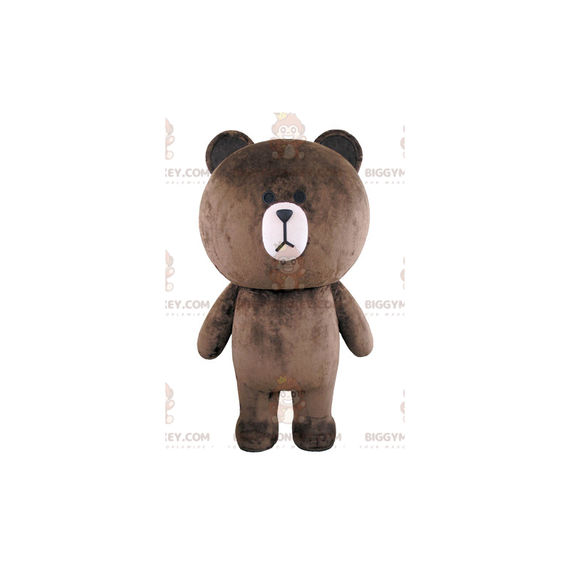 Kostým maskota BIGGYMONKEY™ Big Plump Hnědého medvídka - Maskot medvěda - BIGGYMONKEY_05253 - BiggyMonkey.com