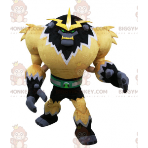 Videospiel-Monster BIGGYMONKEY™ Maskottchen-Kostüm.