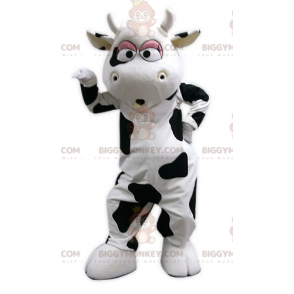 Black and White Giant Cow BIGGYMONKEY™ Mascot Costume -