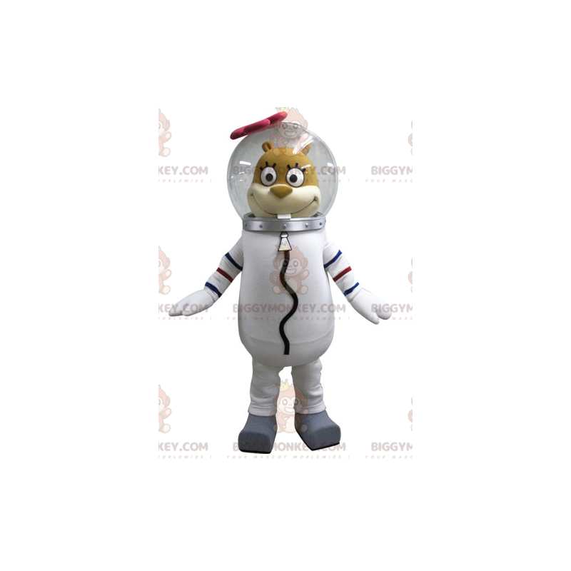 BIGGYMONKEY™-mascottekostuum van het beroemde personage Sandy BIGGYMONKEY™-mascottekostuum van het beroemde personage Sandy