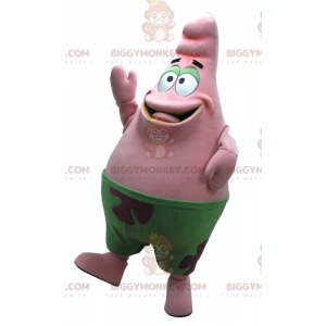 Στολή μασκότ του BIGGYMONKEY™ Patrick Starfish Ροζ Μπομπ