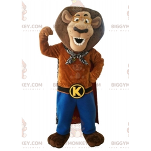 BIGGYMONKEY™ mascot costume of the famous lion Alex from the