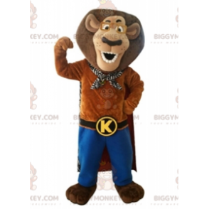 BIGGYMONKEY™ costume mascotte del famoso leone Alex del cartone