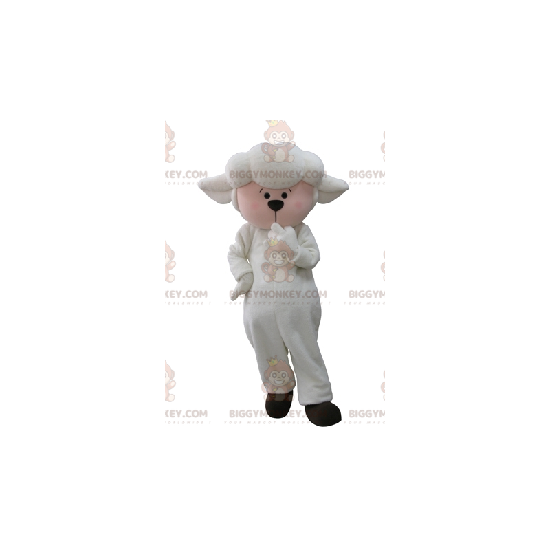 Halloweencostumes.com 12/18 Months Infant Little Lamb Costume, White/pink :  Target