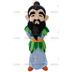 Bearded Man BIGGYMONKEY™ maskotkostume med farverigt outfit - Mænds maskoter - BIGGYMONKEY_05345 - BiggyMonkey.com