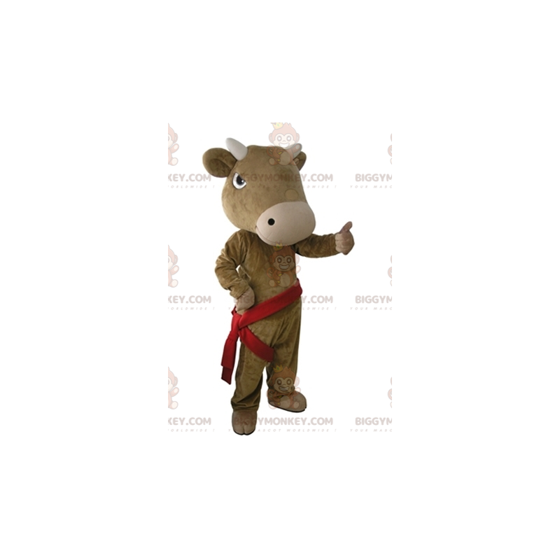 Gigantische realistische bruine koe BIGGYMONKEY™