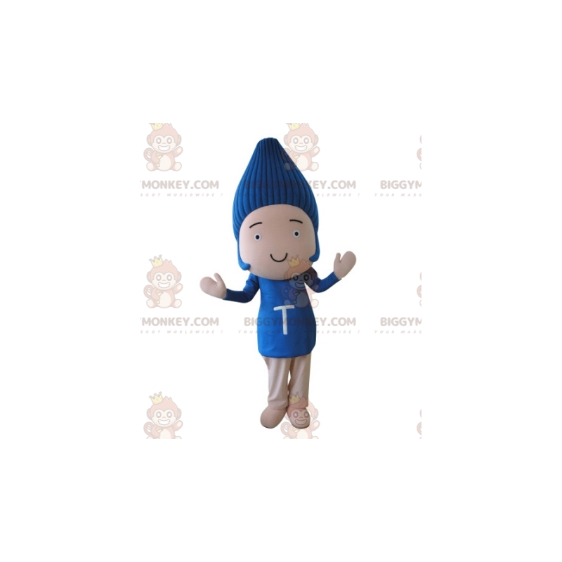 Baby Doll BIGGYMONKEY™ Mascot Costume with Blue Hair - Unclassified mascots - BIGGYMONKEY_05372 - BiggyMonkey.com