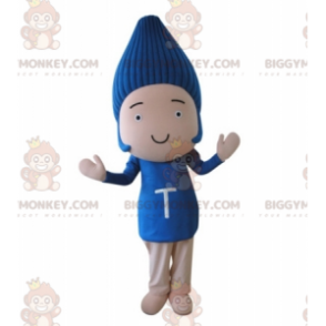 Fantasia de mascote Baby Doll BIGGYMONKEY™ com cabelo azul - Mascotes não classificados - BIGGYMONKEY_05372 - BiggyMonkey.com