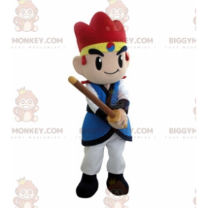 Video game character BIGGYMONKEY™ mascot costume. Manga