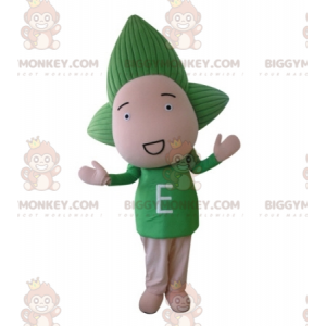 Babypop BIGGYMONKEY™ mascottekostuum met groen haar -