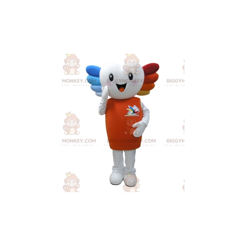BIGGYMONKEY™ Costume da Mascotte Uomo Bianco con Capelli BIGGYMONKEY™ Costume da Mascotte Uomo Bianco con Capelli