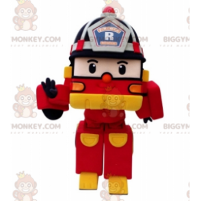 Στολή μασκότ πυροσβεστικού φορτηγού BIGGYMONKEY™ Transformers -