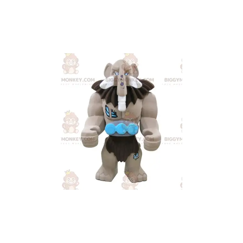 Στολή μασκότ Lego BIGGYMONKEY™ Giant Brown Mammoth - Στολή μασκότ Lego BIGGYMONKEY™ Giant Brown Mammoth -