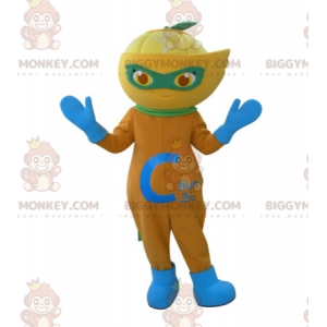 Costume de mascotte BIGGYMONKEY™ d'orange de citron de