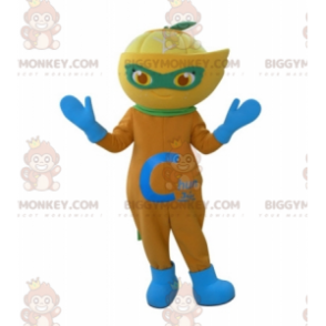 Clementine Lemon Orange BIGGYMONKEY™ Maskotdräkt - BiggyMonkey