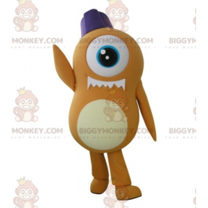 Costume de mascotte BIGGYMONKEY™ d'extra-terrestre cyclope