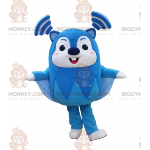 Sehr lustiges blau-weißes fliegendes Eichhörnchen BIGGYMONKEY™