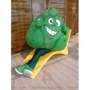 Giant artichoke Green Cabbage BIGGYMONKEY™ maskottiasu -