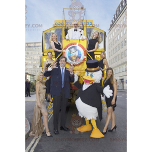 Donald Duck Riesenente BIGGYMONKEY™ Maskottchenkostüm -
