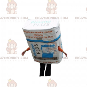 Coating Plaster BIGGYMONKEY™ Mascot Costume. BIGGYMONKEY™