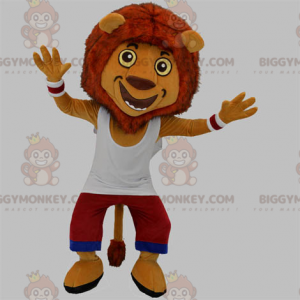 BIGGYMONKEY™ maskottiasu Urheilullinen keltainen ja oranssi