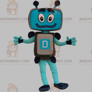 Kostým maskota TV obrazovky počítačového robota BIGGYMONKEY™ –