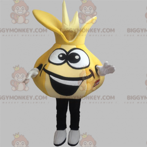 Giant Yellow Garlic Clove Onion BIGGYMONKEY™ Mascot Costume –