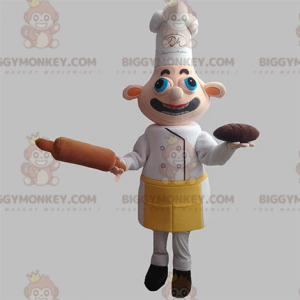 Στολή μασκότ σεφ BIGGYMONKEY™ με ποδιά και καπέλο -