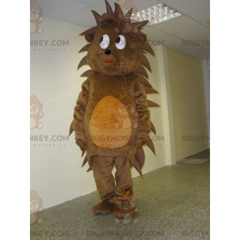 Zacht en schattig bruin en oranje egel BIGGYMONKEY™ Zacht en schattig bruin en oranje egel BIGGYMONKEY™
