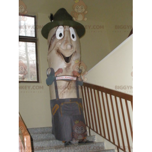 BIGGYMONKEY™ Mascot-kostume af Breadstick i traditionelt