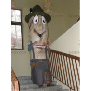 BIGGYMONKEY™ Mascot Costume of Breadstick in Traditional Czech