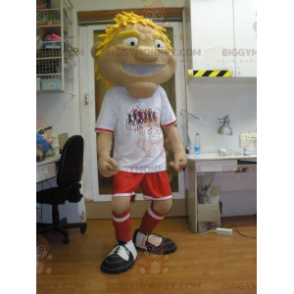 Deportista Disfraz de mascota BIGGYMONKEY™ de deportista -