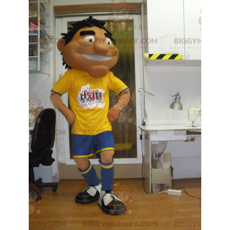 BIGGYMONKEY™ Sportswear Tanned Man Mascot Costume -